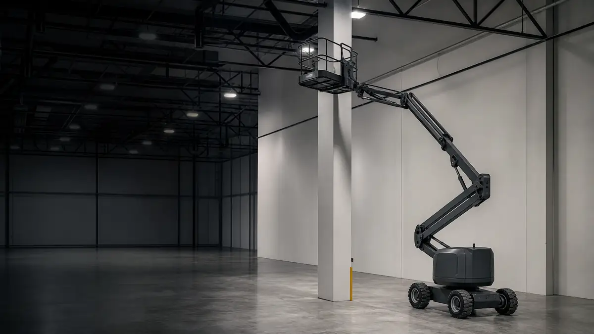 Articulating Boom Lifts jobsite access in Lafayette