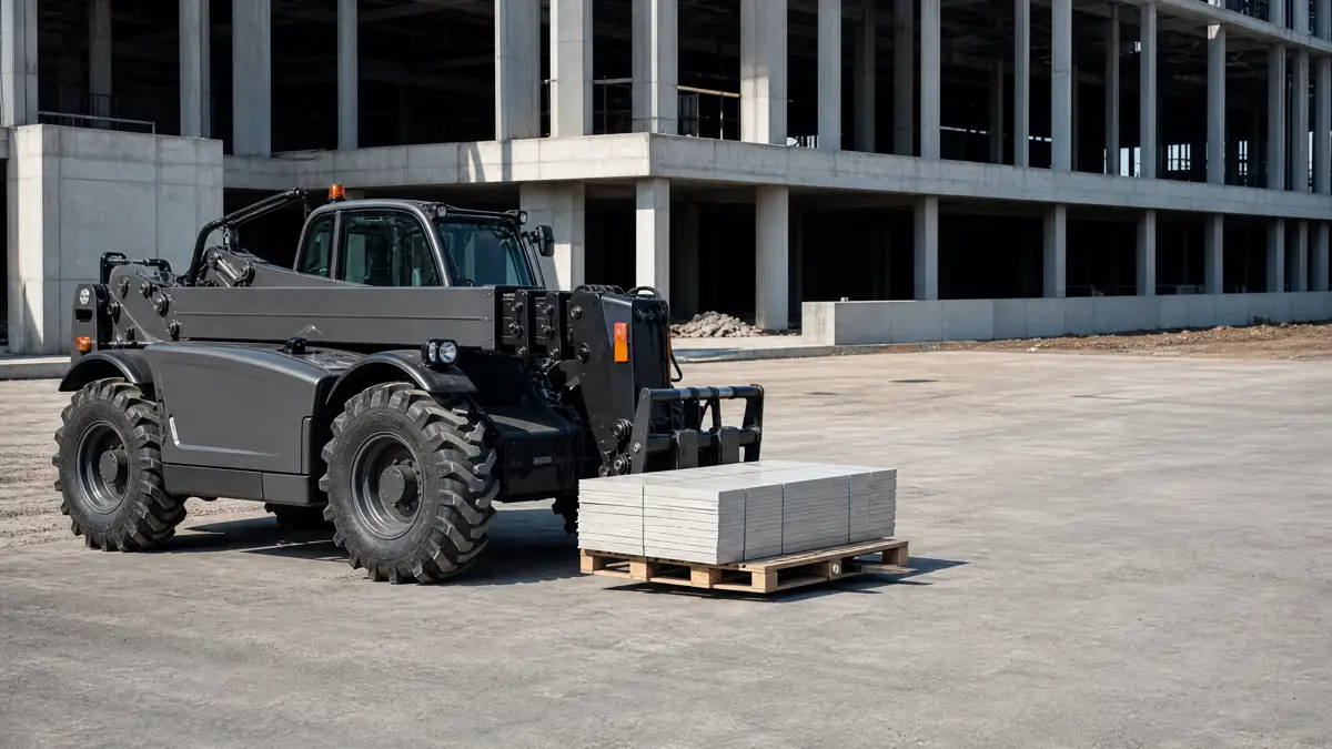 Telehandlers jobsite access in Lafayette